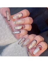 キレイエ ネイルズ(KIREIE NAILS)/大人ガーリーネイル