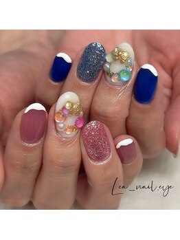 レア(Lea)/クリスマスネイル