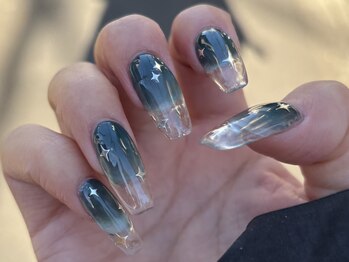 #クリアフレンチ#Y2K#長さだし