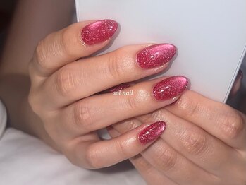 ソルネイル(sol nail)/パリジェンヌデザイン