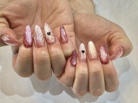 ☆マグ2色バレンタインネイル☆