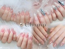 Champ瓢箪山 ネイル/ワンカラー/パラジェル/マグネット/ワンホン/フットネイルの雰囲気（【リニューアル記念】年間1500名担当/韓国ワンホン系特化ネイル）