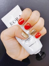 ホーリーオリーブ(Holly olive)/赤とゴールドのゴージャス★