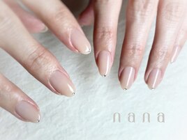 大人 ポイントネイル