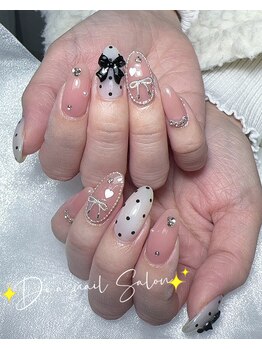 ディアネイルサロン 池袋(Di’a)/持ち込み/フィルイン/リボン