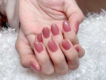 ピンクネイル