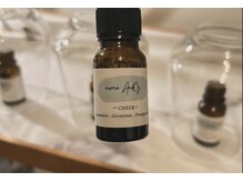 調香師のオーナー自らブレンド。お身体に寄り添うアロマの施術♪