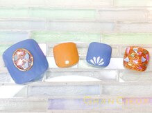 クアトログランシュ 青葉台(QUATRO×GranCieux)/夏先取りフットネイル