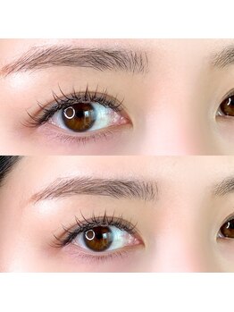 サロン プゥン(salon Pun)/フラットラッシュ　140本＋color
