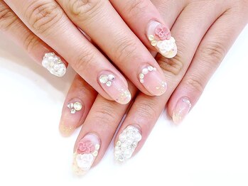 ネイルコレクション ベビーピンク(Baby Pink)/ジェルアート放題★3Dフラワー
