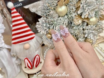 レアネイル 渋谷店(Le’a nail)/リボンネイル
