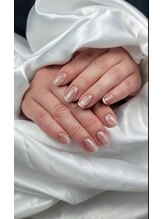 ユリネイル(Yury nail)/マグネット+フレンチ