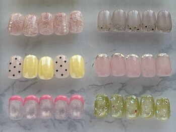 ネイルマムジジ(nailmum jiji)/定額 ジェルネイル 春 夏 秋 冬