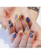 テンプテーション ネイル スタジオ(Temptation nail studio)/派手めアートネイル
