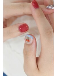 【ミキ担当】さくらんぼネイル