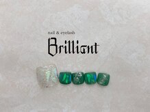 ネイルアンドまつげエクステのお店 ブリリアント 草加(Brilliant)/Foot 　定額11000円コース