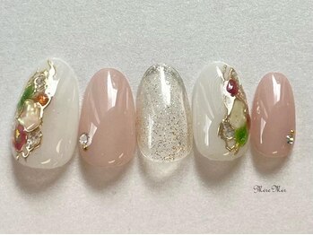 パラジェル認定サロン メールメール 池袋店(MereMer)/ミラーニュアンスネイル