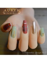 アウリン(AURYN)/12月monthly &nbsp;design No,2