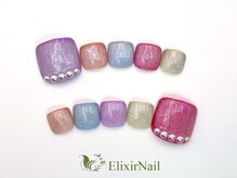 エリクサーネイル 神田(Elixir Nail)/フット やり放題 &nbsp;/クーポン使用