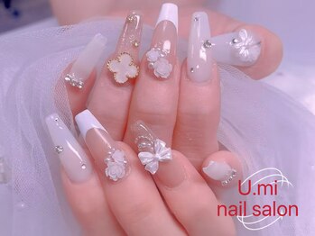 ユミ(U mi)/チップ長さ出し>アートやり放題