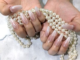 【スカルプ】オーロラネイル