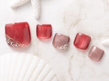 マヒナ(MAHINA)の雰囲気（上品マグネットジェルカラー多数ご用意してます♪新作フットも◎）