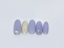 ネイルサロンリシェ 烏丸御池(Recher)/人気カラーとストーン