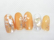 ネイルサロン ロゼオ(Nail salon Roseo)/■渋谷>7990円/透けカラーネイル