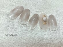 アバネイル 藤が丘(AVA NAIL)/【マグネット大人ネイル】