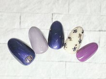 アルセア 上野御徒町店(Alcea)/春　手描きフラワー　オフィス