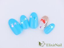 エリクサーネイル 神田(Elixir Nail)/シンプル/クーポン使用