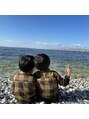 ベルール(Belulu) 秋でも海に入るヤンチャな息子です