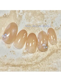 ネイルサロン クイル(QUILL)/１１月ちょこっとアート（２）