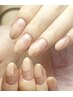 ◆hand 塗りかけネイル¥5400