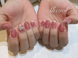 パーツとマグネットネイル