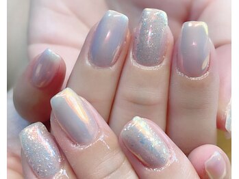 コーラルホリデー(Coral Holiday)/【オーロラ】うるうるネイル♪