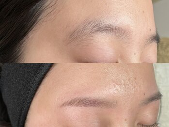 ウワプラス(UWA+)の写真/【美肌&時短】普段のメイク時間や眉の形にお困りの方に◎まつげパーマとフェイスWAXとの組合わせも人気♪