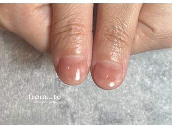 フロム トゥ(from to)/ワンカラー