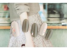 エムスラッシュ フィール 東戸塚店(M.SLASH)/秋のシェルネイル