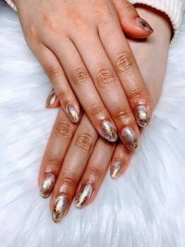 アムルーズ(Amoureuse)/ニュアンスクリアネイル♪