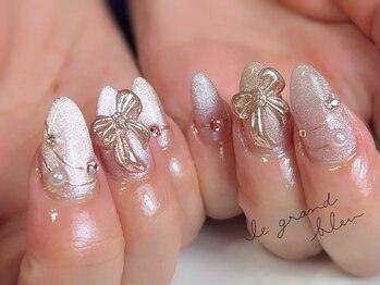 マグネット×3Dリボン