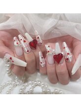 ラビィ イオンモール成田店(Raviy)/チェックネイル