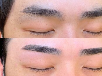 ミラ 大宮(MIRA)の写真/初めての方にもおすすめ!眉毛カラーとのセットクーポン￥7350/ヘアカラーや瞳の色に合わせ眉もカラーリング