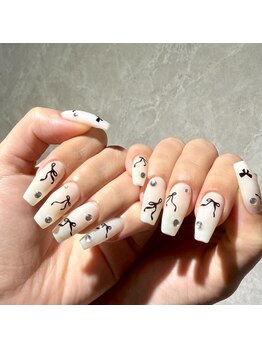 ネイルズ ヒマワリ(Nails Himawari)/【前田担当】持ち込みデザイン