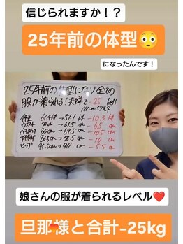 アンスリウム美容整体院 鍼灸院 接骨院/娘の服も着られるんです