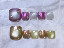 ネイルサロン ブリオン(Nail Salon Bullion)/ミラーフレームネイル
