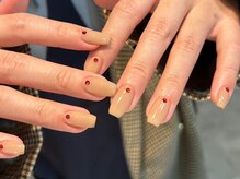 シェリーラメール 原宿店(cherie la mer)/ベージュネイル