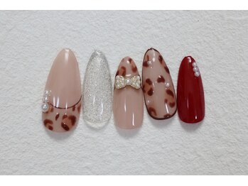 アニマル柄アート