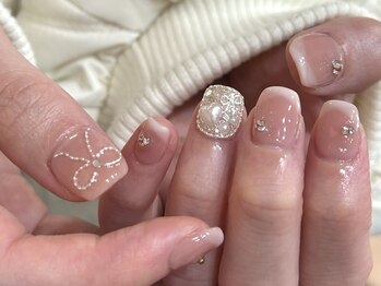 トコ(toco)の写真/きれいめワンカラー～カラフル・ビビットな海外風デザインまでお任せください◎美フォルムに仕上げます♪