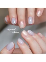 たゆ ネイル(たゆnail)/新色水色ネイルデザイン